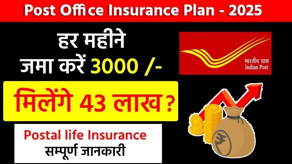 India Post Office Insurance Plan 2025