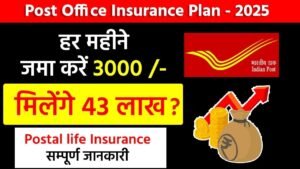 India Post Office Insurance Plan 2025