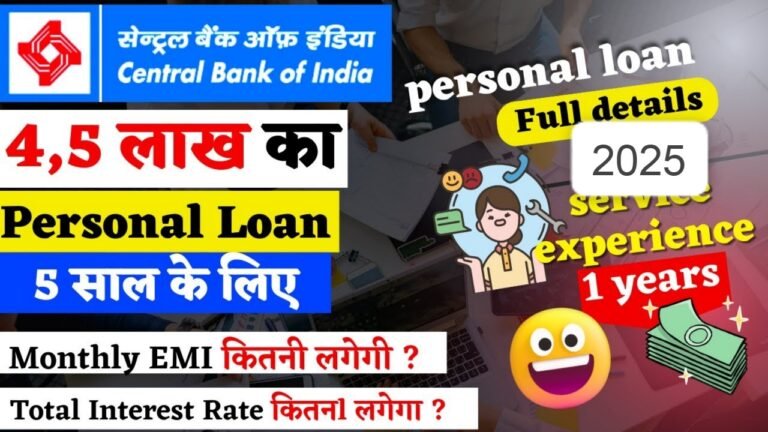 Central Bank of India se loan kaise lein