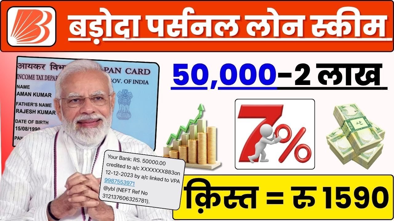 Bank of Baroda Personal Loan apply online