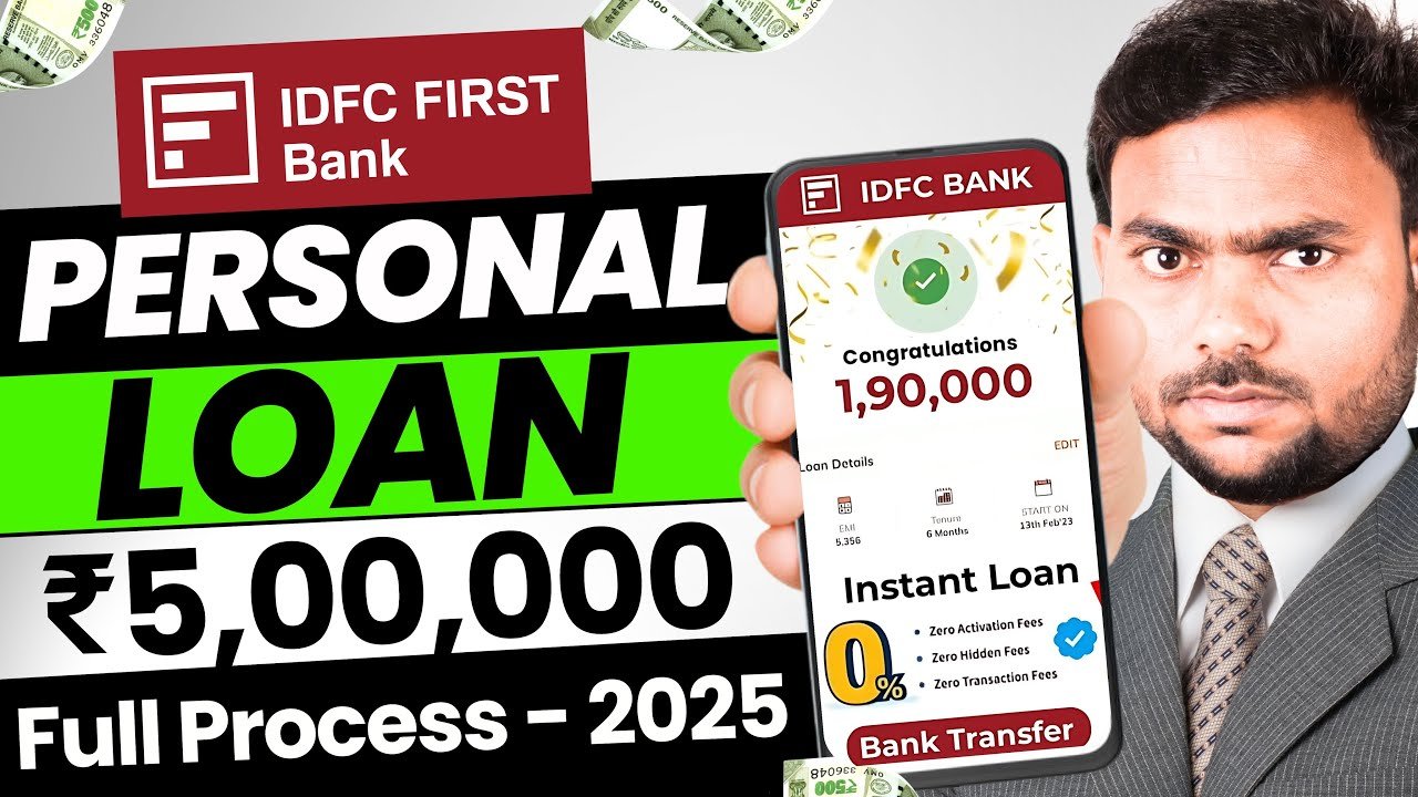 IDFC First Bank Personal Loan 2025